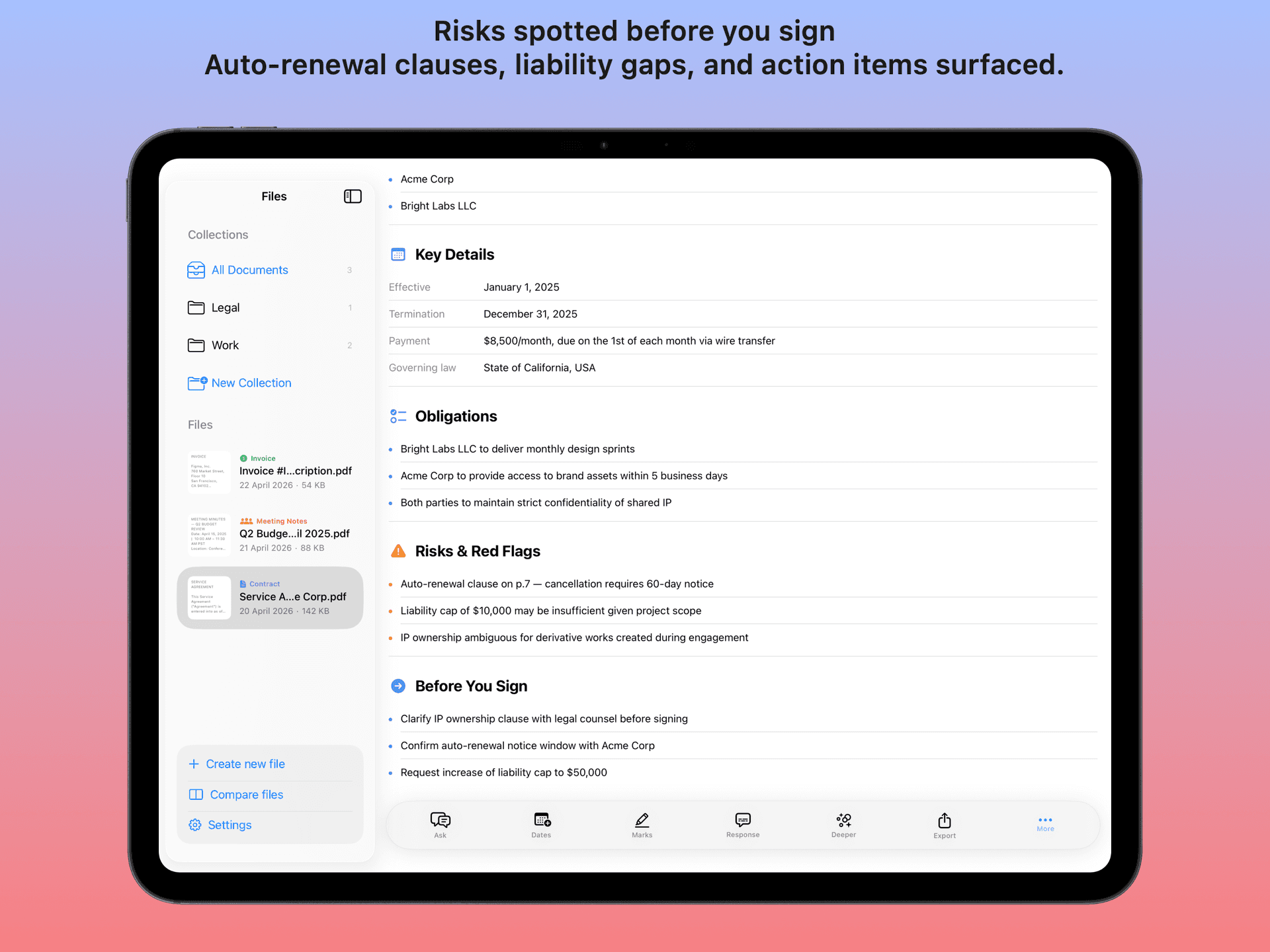 BrieFolio AI assistant tools