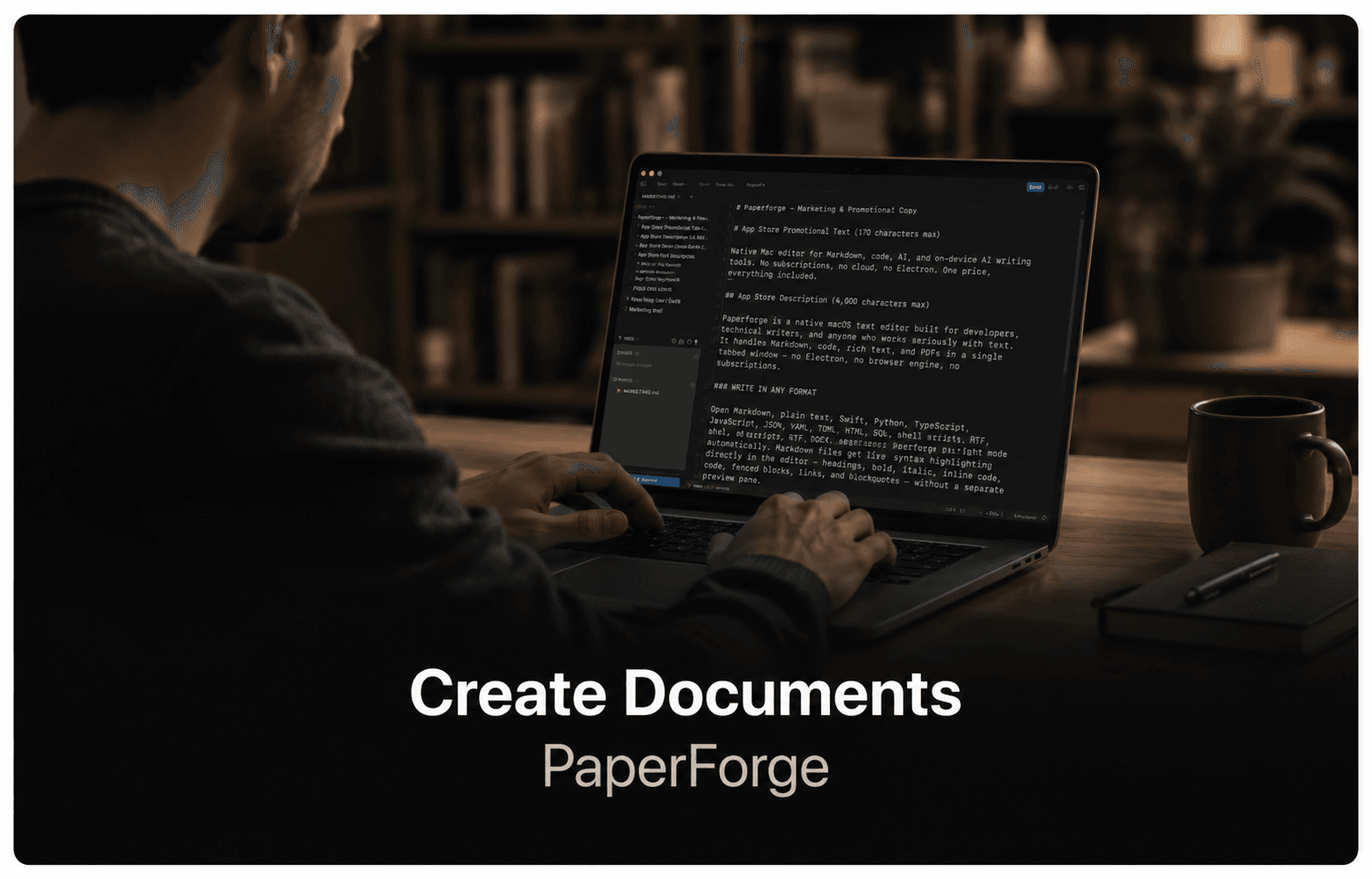 Paperforge interface